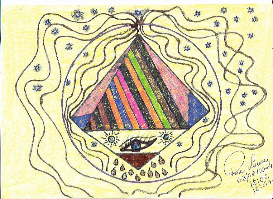 Mandala 4 — A Pirâmide e o Olho que Vê · Rose Louise
